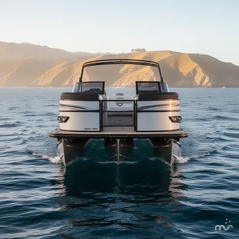 Slide: The Image of Avalon Catalina 2585 QLS Windshield 2025 - 2