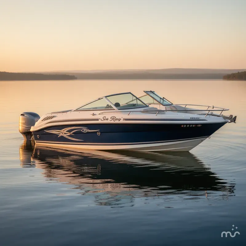 Slide: The Image of Sea Ray 260 Bow Rider Select 1996 - 0