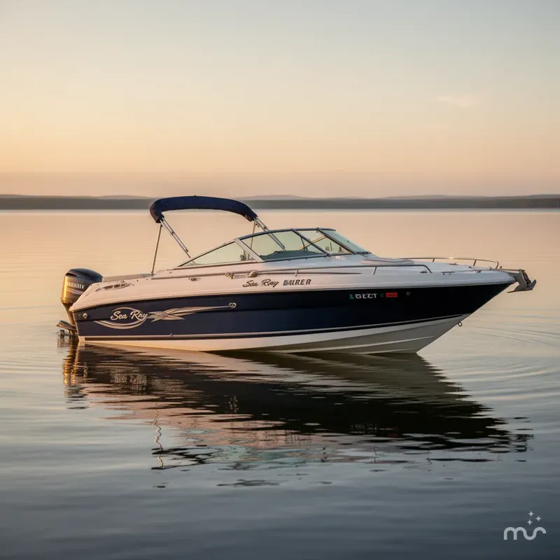Slide: The Image of Sea Ray 260 Bow Rider Select 1996 - 2