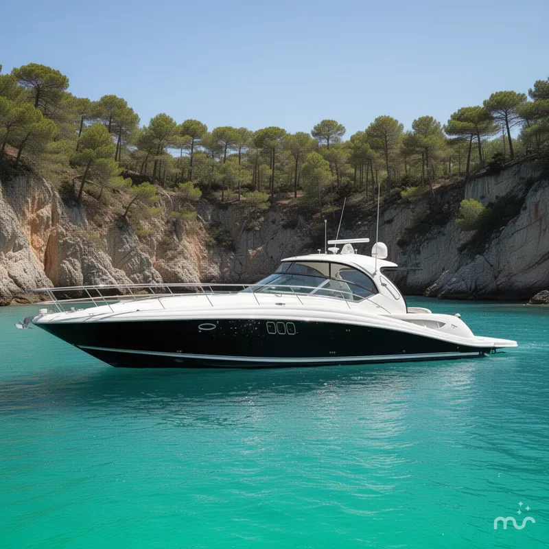 Slide: The Image of Sea Ray 44 Sundancer 2008 - 2
