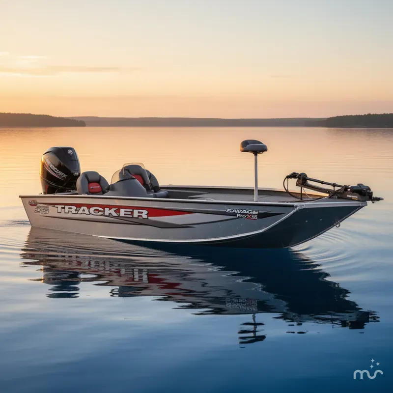 Slide: The Image of Tracker Savage 215 w/250HP Mercury Pro-XS 2026 - 0
