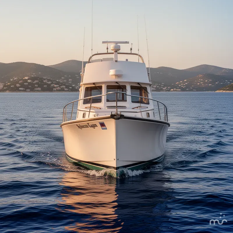 Slide: The Image of Duffy 35 Downeast Flybridge Cruiser 2003 - 1