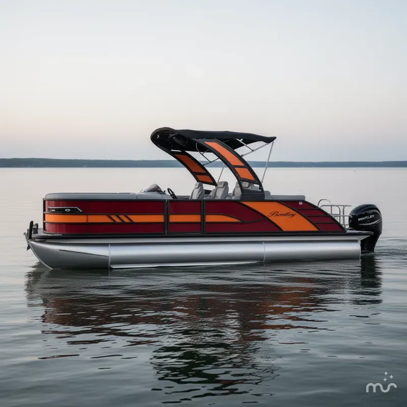 Slide: The Image of Bentley Pontoons Elite 223 Swingback Dual Captain with Wake Tower 2026 - 1