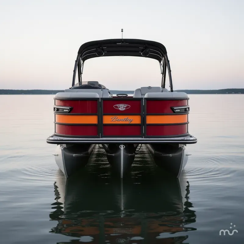 Slide: The Image of Bentley Pontoons Elite 223 Swingback Dual Captain with Wake Tower 2026 - 2