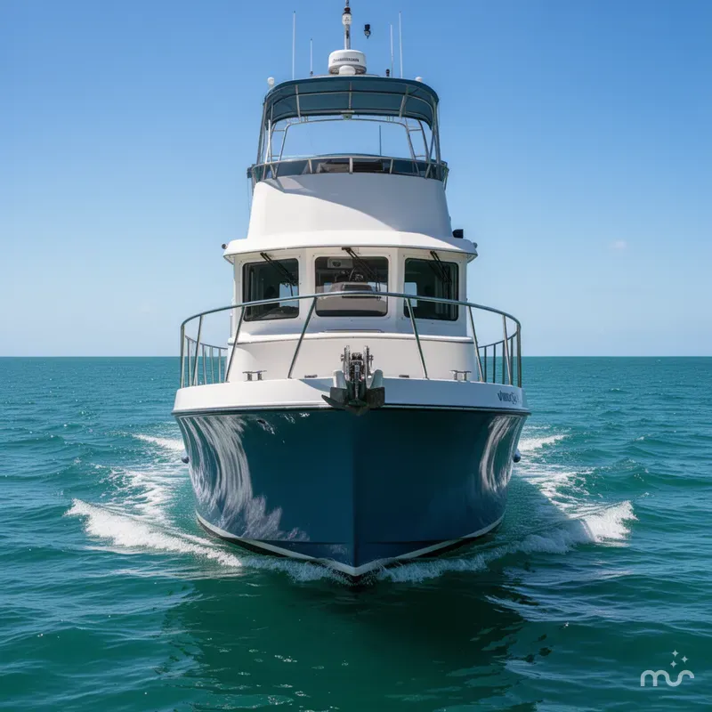 Slide: The Image of American Tug 365 Flybridge 2015 - 1
