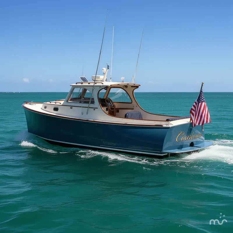 Slide: The Image of Hinckley Yachts Picnic Boat Classic 1999 - 0