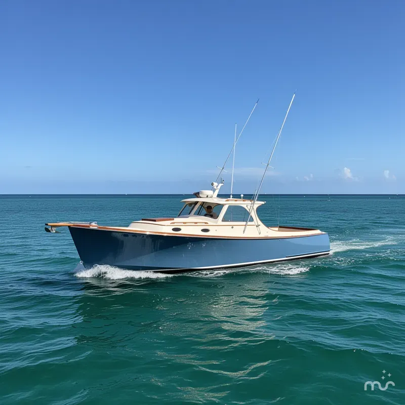 Slide: The Image of Hinckley Yachts Picnic Boat Classic 1999 - 4