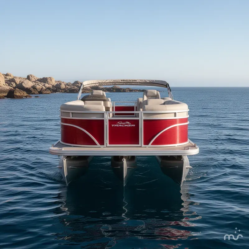 Slide: The Image of Sun Tracker Party Barge 24 DLX 2025 - 1