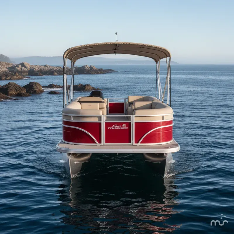 Slide: The Image of Sun Tracker Party Barge 24 DLX 2025 - 3