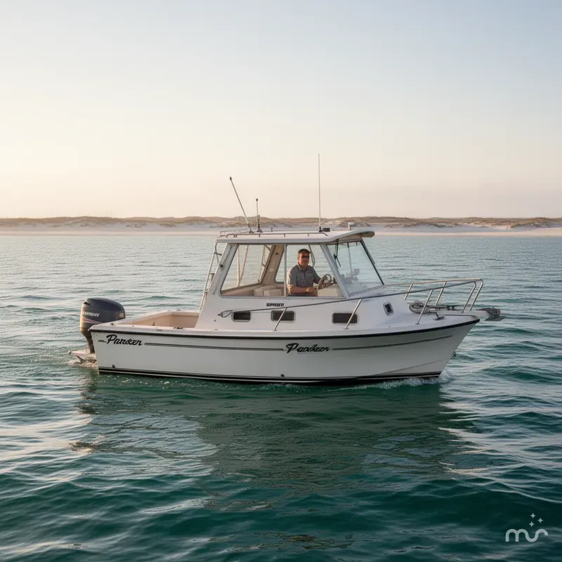 Slide: The Image of Parker 25 Sport Cabin 1987 - 1