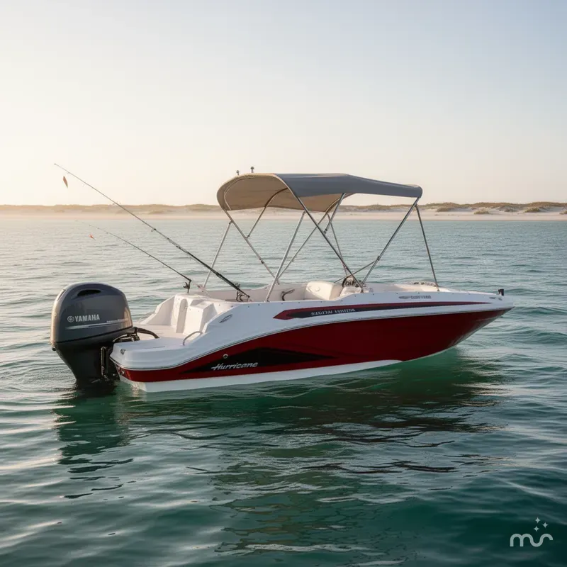 Slide: The Image of Hurricane SunDeck Sport 185 OB 2021 - 0