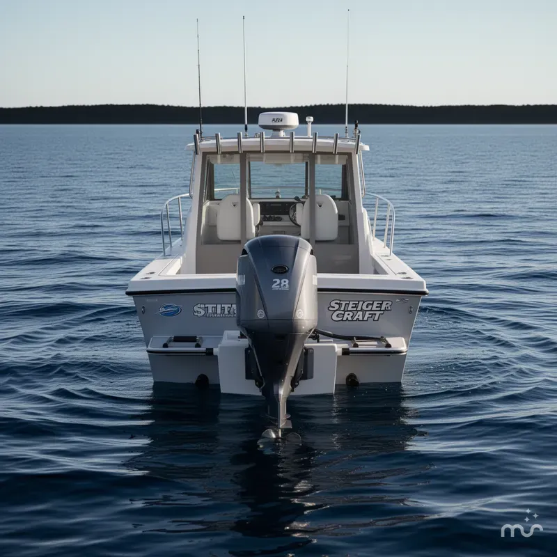 Slide: The Image of Steiger Craft 28 Fisherman 2025 - 2