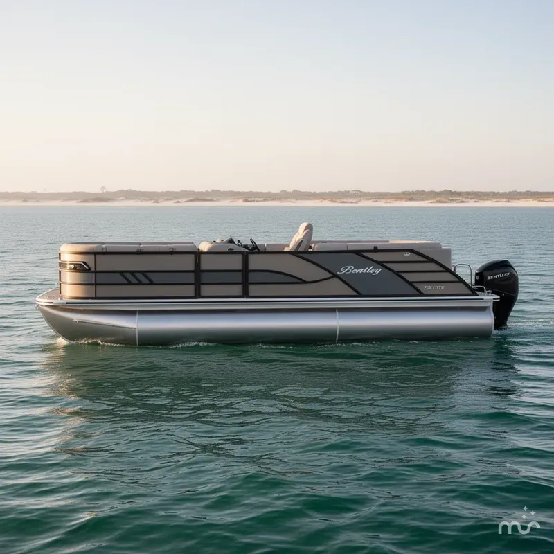 Slide: The Image of Bentley Pontoons Elite 223 Admiral 2025 - 0