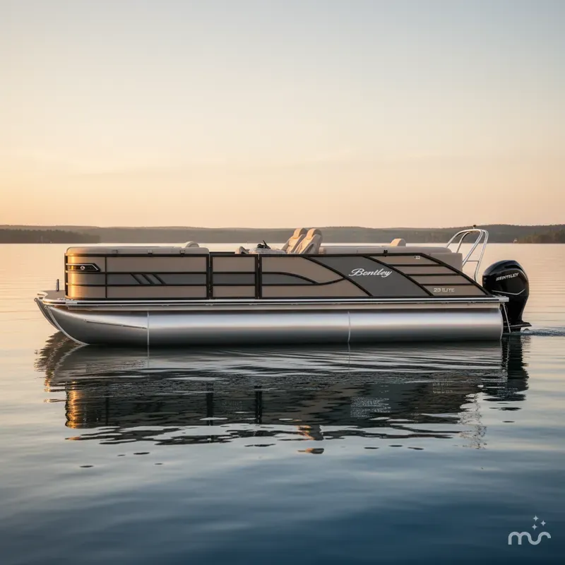 Slide: The Image of Bentley Pontoons Elite 223 Admiral 2025 - 0