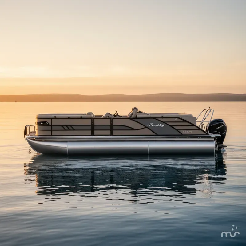 Slide: The Image of Bentley Pontoons Elite 223 Admiral 2025 - 2