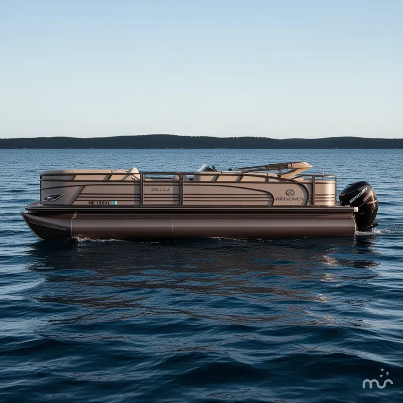 Slide: The Image of Regency 254 LE3 Mercury® 250 L Verado® Pro FourStroke 4.8" 2015 - 1
