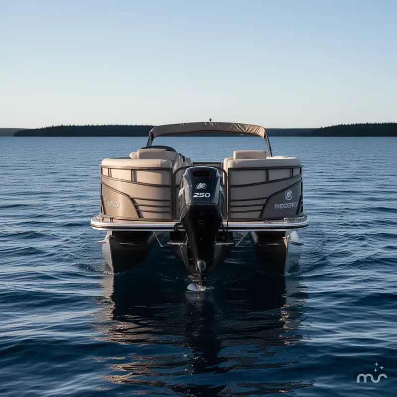Slide: The Image of Regency 254 LE3 Mercury® 250 L Verado® Pro FourStroke 4.8" 2015 - 3