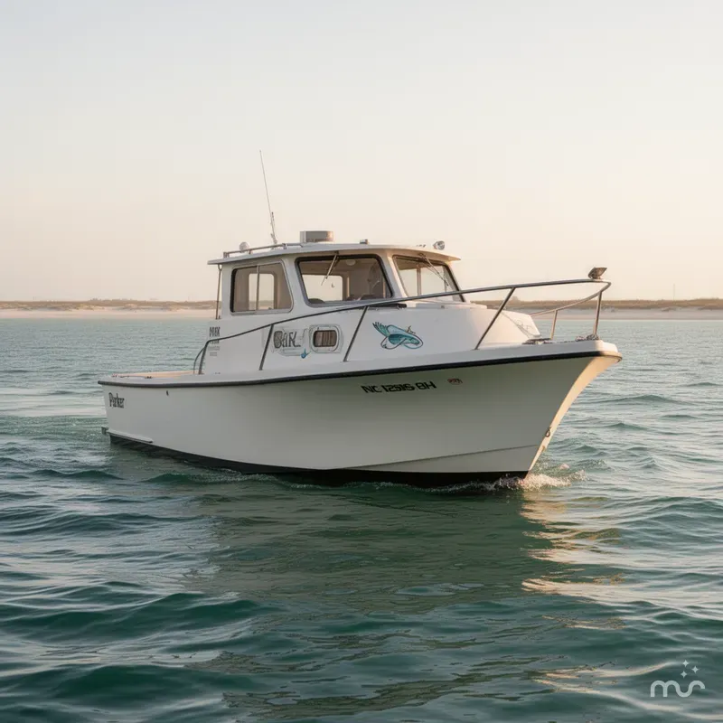Slide: The Image of Parker 25 Pilothouse 1987 - 0
