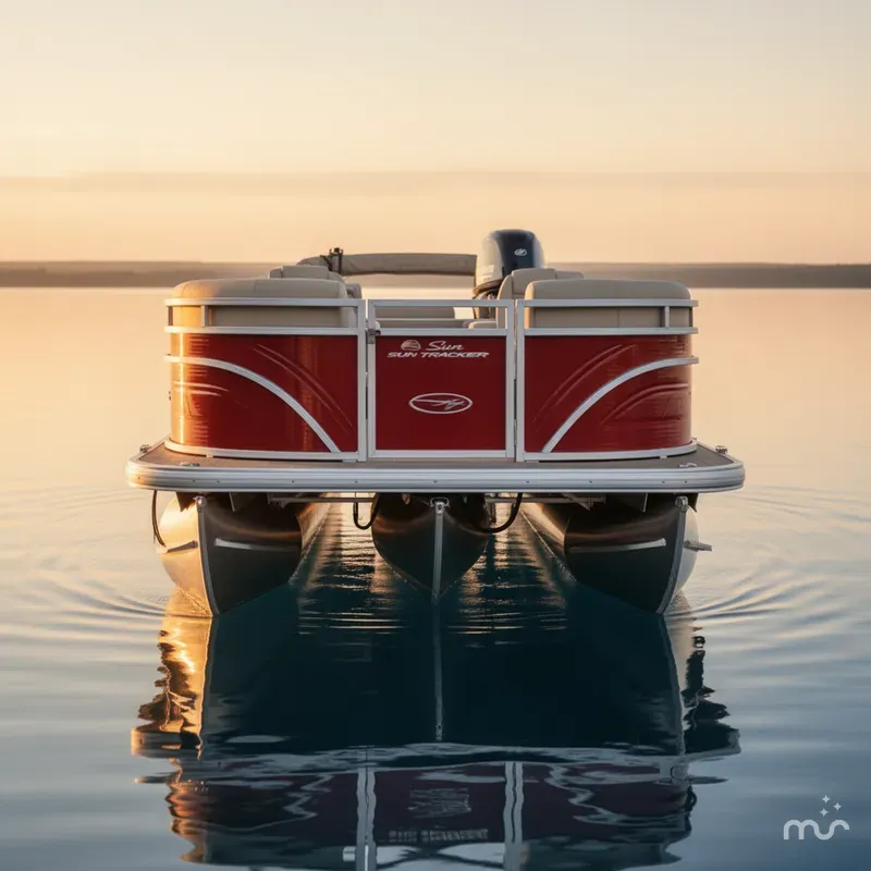 Slide: The Image of Sun Tracker Party Barge 20 DLX 2025 - 2