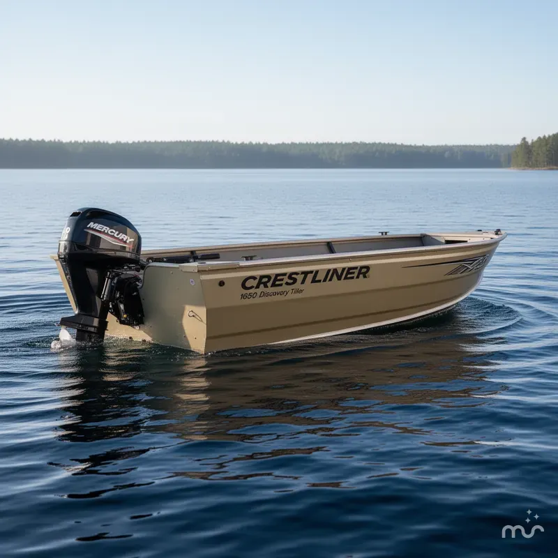 The Image of Crestliner 1650 Discovery Tiller 2023 - 0