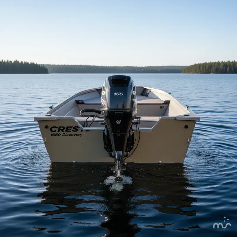 Slide: The Image of Crestliner 1650 Discovery Tiller 2023 - 3