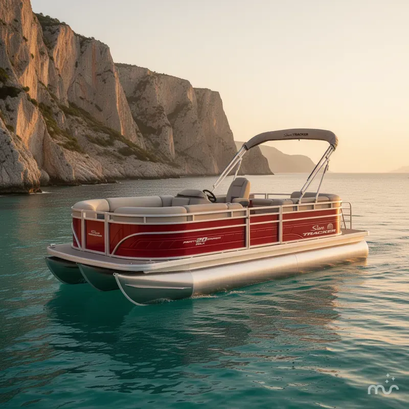 The Image of Sun Tracker Party Barge 20 DLX 2025 - 0