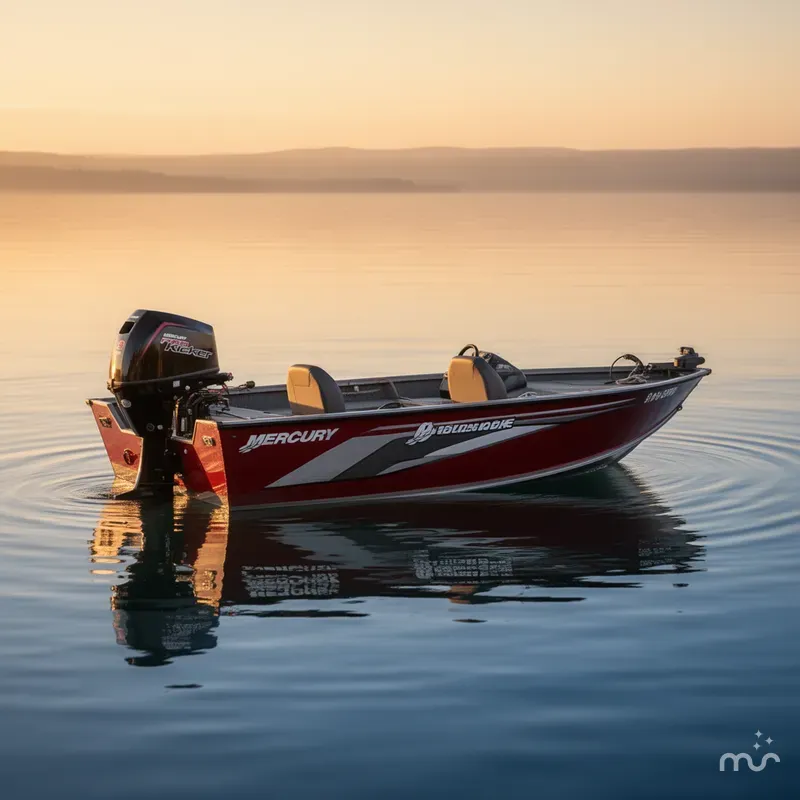 Slide: The Image of Mercury Fourstroke 9.9 hp EFI ProKicker 2024 - 2