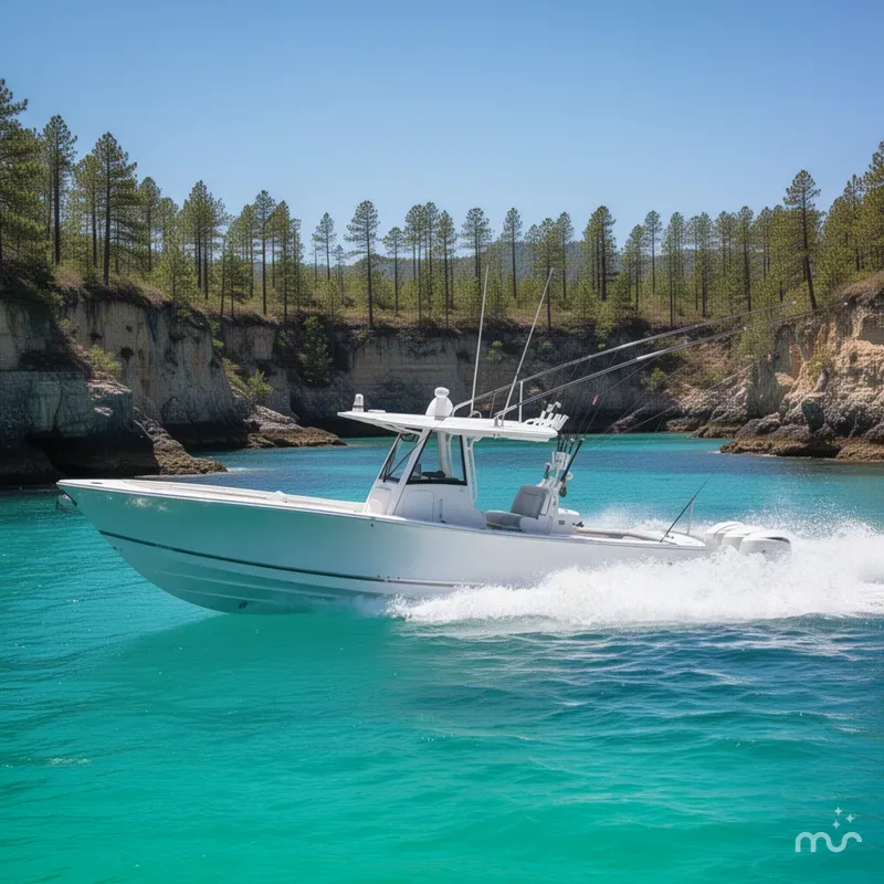 Slide: The Image of Regulator Marine 34 Center Console 2020 - 2