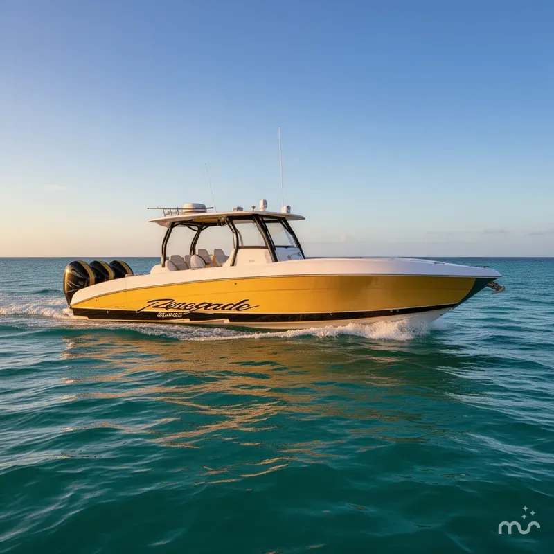 Slide: The Image of Renegade 38' Open 2023 - 2