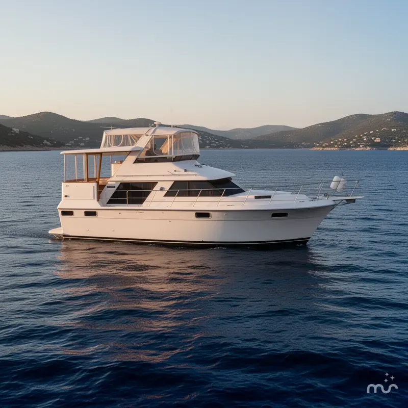 The Image of Carver Yachts 4207MY 1988 - 0
