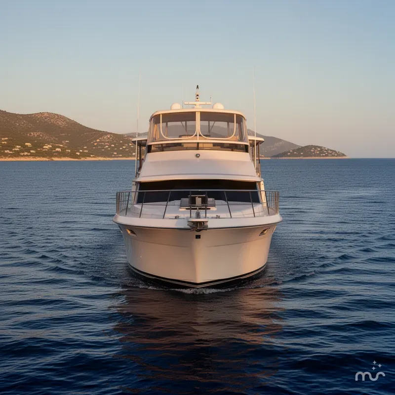 Slide: The Image of Carver Yachts 4207MY 1988 - 3