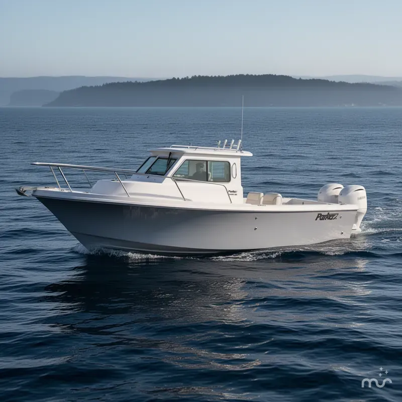 Slide: The Image of Parker Marine 247 Explorer 2026 - 1