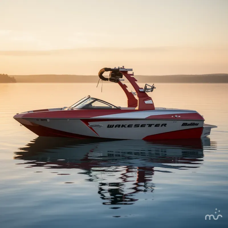 Slide: The Image of Malibu Wakesetter 22 VLX 2015 - 2