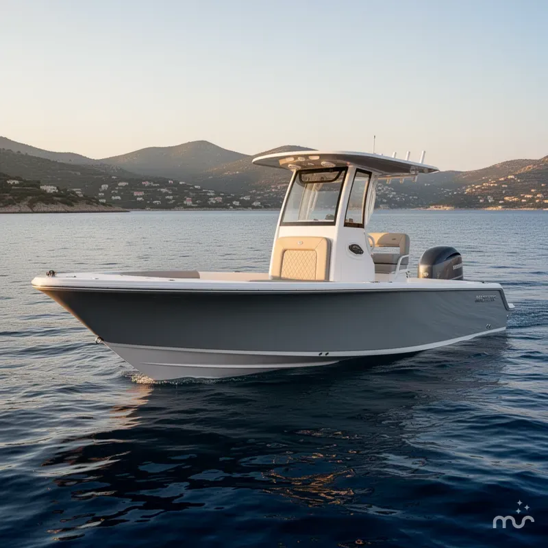 Slide: The Image of Sportsman Masters 227 Bay Boat 2025 - 2