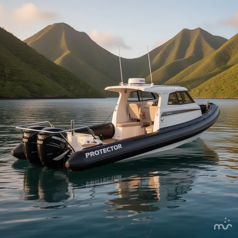 Slide: The Image of Protector 330 Targa / Twin Merc 350 HP / EQUIPPED 2021 - 4