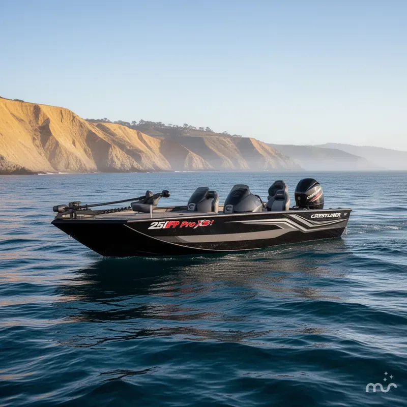Slide: The Image of Crestliner MX 21 w/ 250HP Pro XS! 2021 - 4
