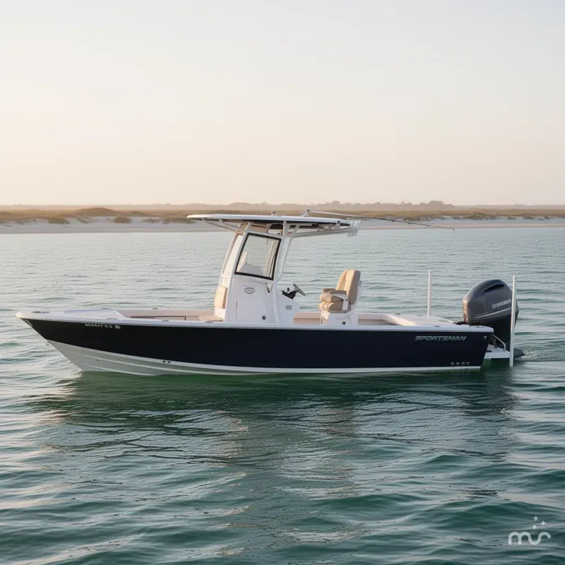 Slide: The Image of Sportsman Masters 267 Bay Boat 2019 - 0
