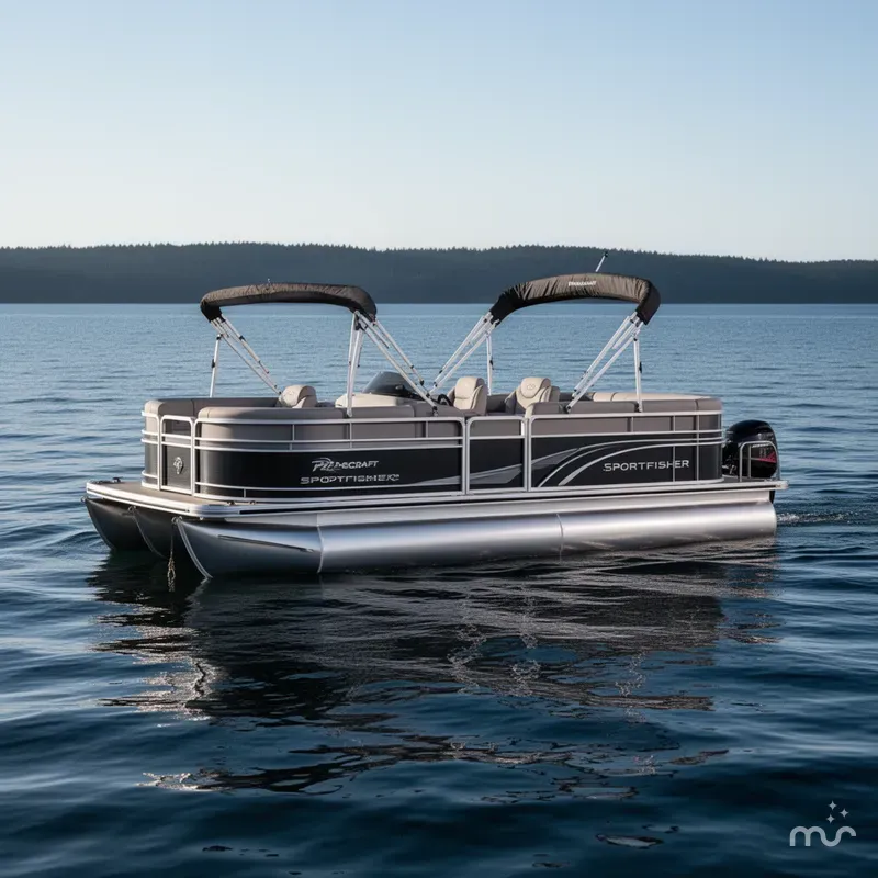 Slide: The Image of Princecraft SPORTFISHER 21 2S PONTOON 115HP PRO XS 2025 - 1