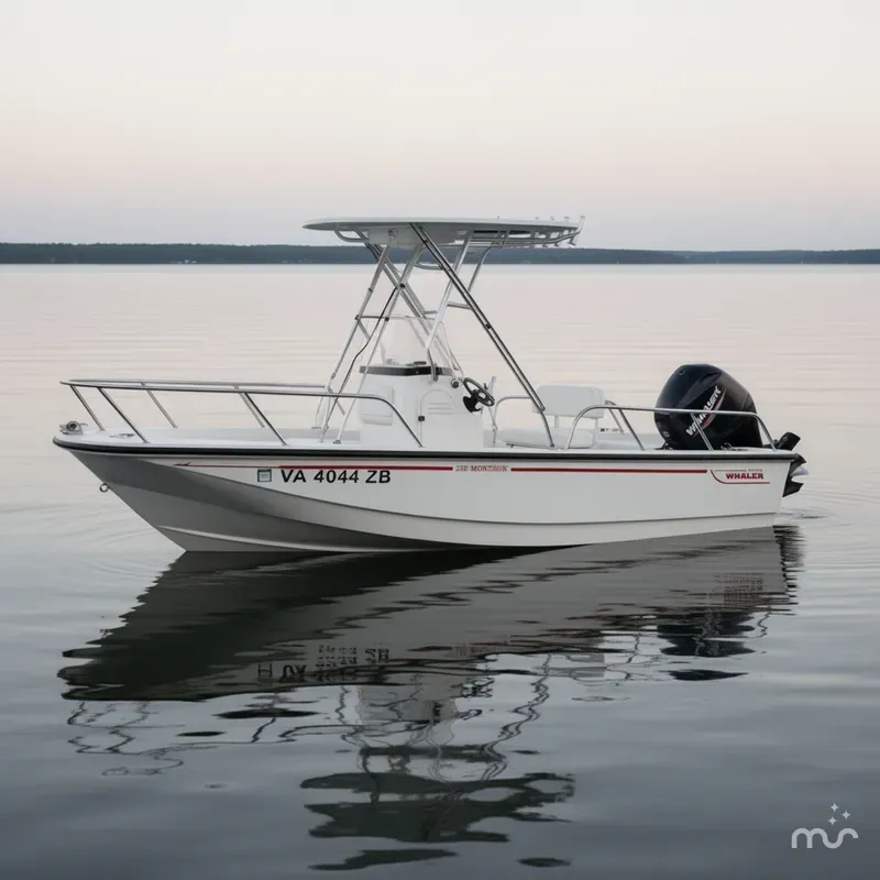 Slide: The Image of Boston Whaler 150 Montauk 2025 - 4