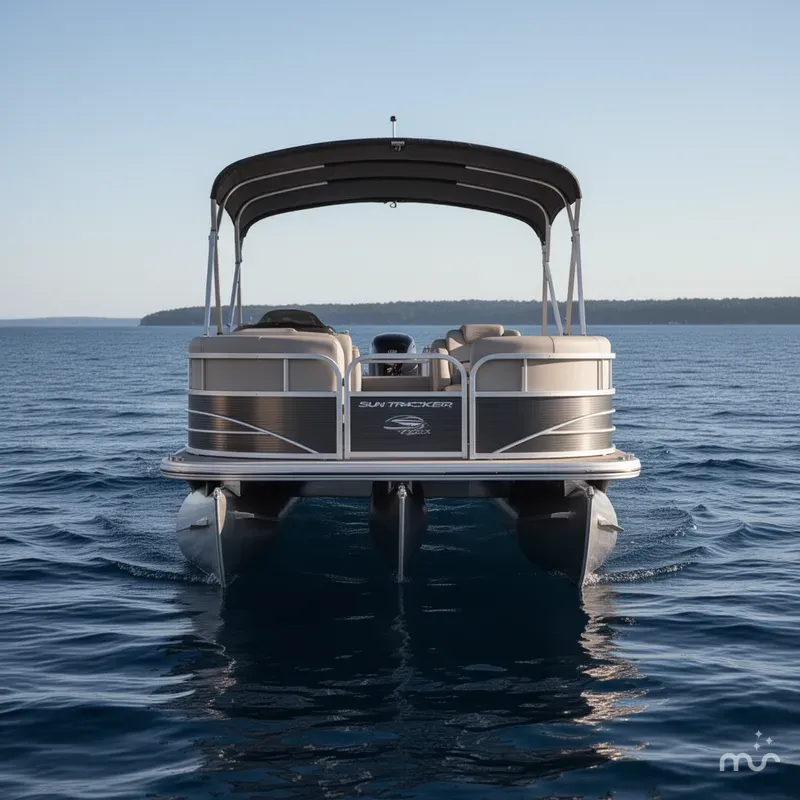 Slide: The Image of Sun Tracker Party Barge 20 DLX 2019 - 2