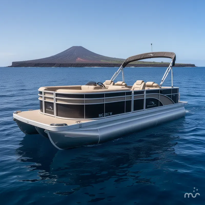 The Image of Bennington 22 SXCW rear lounge Pontoon 2016 - 0
