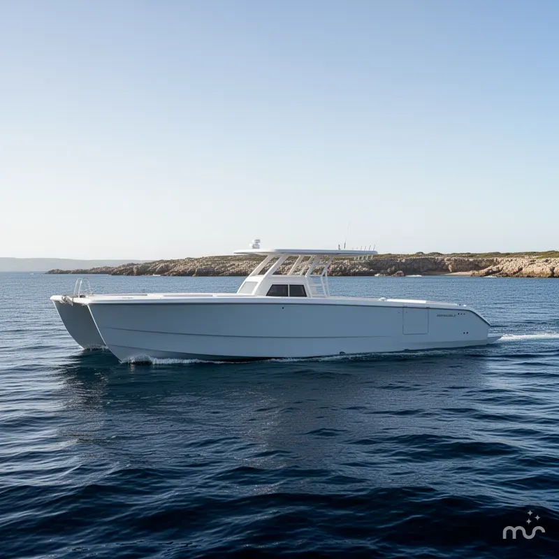 Slide: The Image of Invincible 38 Catamaran 2026 - 2