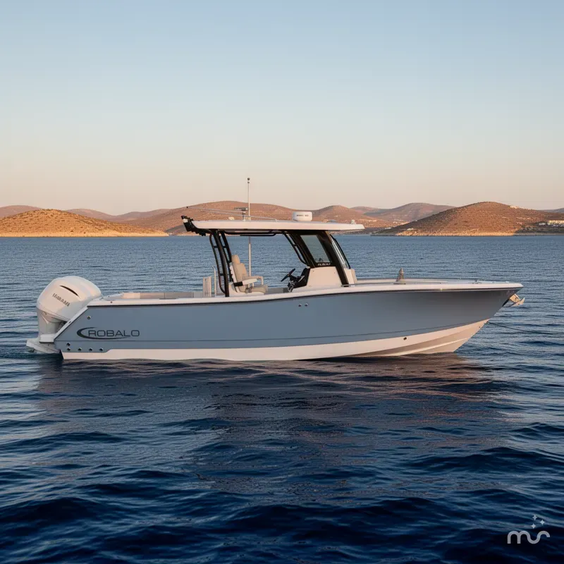 Slide: The Image of Robalo R300 Center Console 2025 - 2