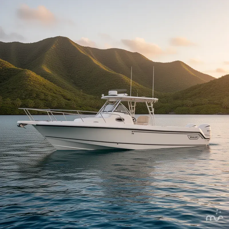 Slide: The Image of Boston Whaler 28 Outrage 2000 - 2