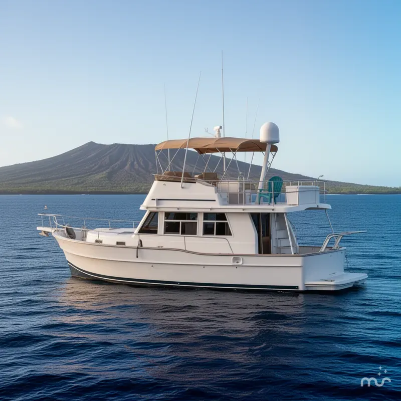 Slide: The Image of Mainship 390 Trawler 2001 - 2