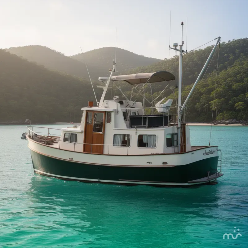 The Image of Ankertrawler Trawler 1985 - 0