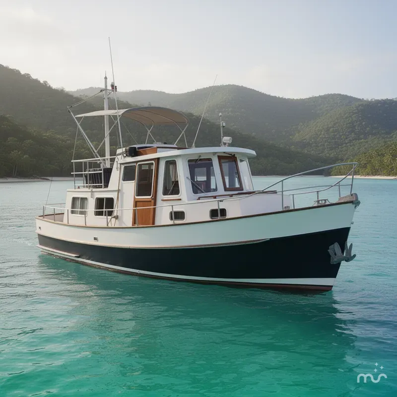 Slide: The Image of Ankertrawler Trawler 1985 - 2