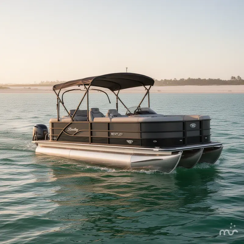 Slide: The Image of Bentley Pontoons Legacy 223 Navigator 2026 - 1