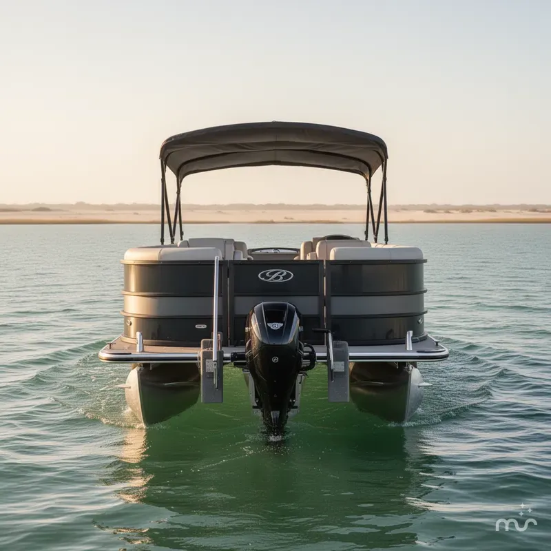 Slide: The Image of Bentley Pontoons Legacy 223 Navigator 2026 - 2