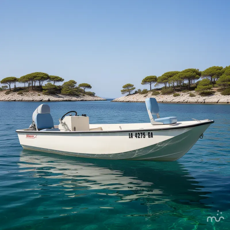 Slide: The Image of Boston Whaler Sport 13 1976 - 2